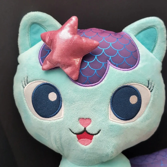 Gabby's Dollhouse DreamWorks Plush Jumbo Metallic Mercat . - Picture 2 of 8